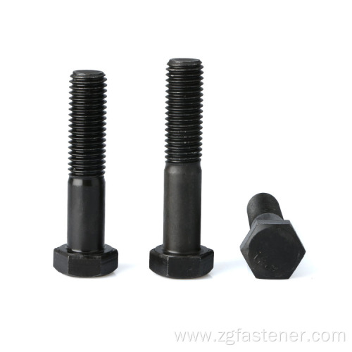 Black oxide Hex Bolt DIN